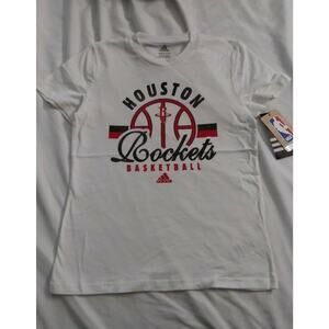 Adidas T-shirt Boy's M (10/12) - Houston Rockets